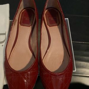 Dior ballerina flat size 5